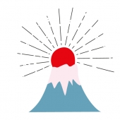 富士山の年賀状素材一覧 無料年賀状素材23 令和4年 卯年 とら 年賀状ac